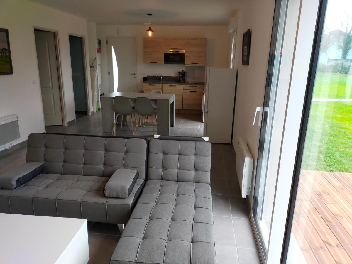 Maison Individuelle Neuve Plein Pied Avec Terrasse Et Jardin Clos 10Minutes A Pied De La Plage Quiberville Exterior photo
